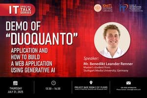 📣 Special Talk Invitation “DuoQuanto” application and How to Build a Web Application Using Generative AI