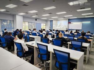 บรรยากาศการสอบสัมภาษณ์คัดเลือกบุคคลเข้าศึกษาต่อระดับบัณฑิตศึกษา และทุนอุดหนุนการศึกษา ภาคเรียนที่ 1/2569