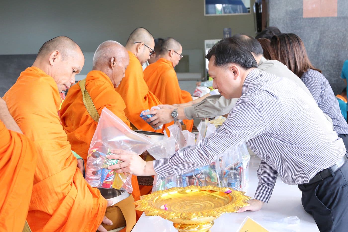 ทำบุญวันคล้ายวันสถาปนาคณะไอทีลาดกระบัง