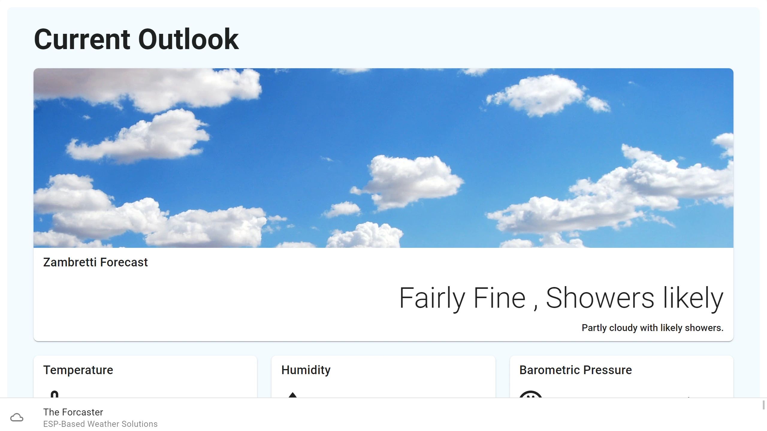 The Forecaster Project